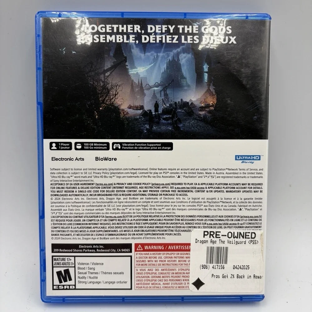 Dragon Age The Veilguard‎ Deluxe Edition (PS5)